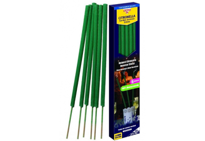 Zero In Natural Citronella Garden Insense Sticks (6 pack)
